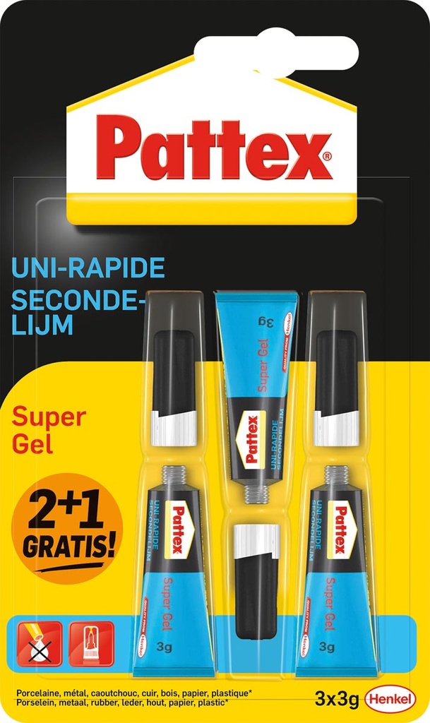 Secondelijm Pattec Super Gel 3 gr (3)