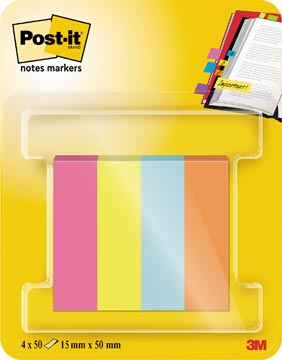 Markeerstrook Post-It Markers Poptimistic 15x50mm 50vel (4)