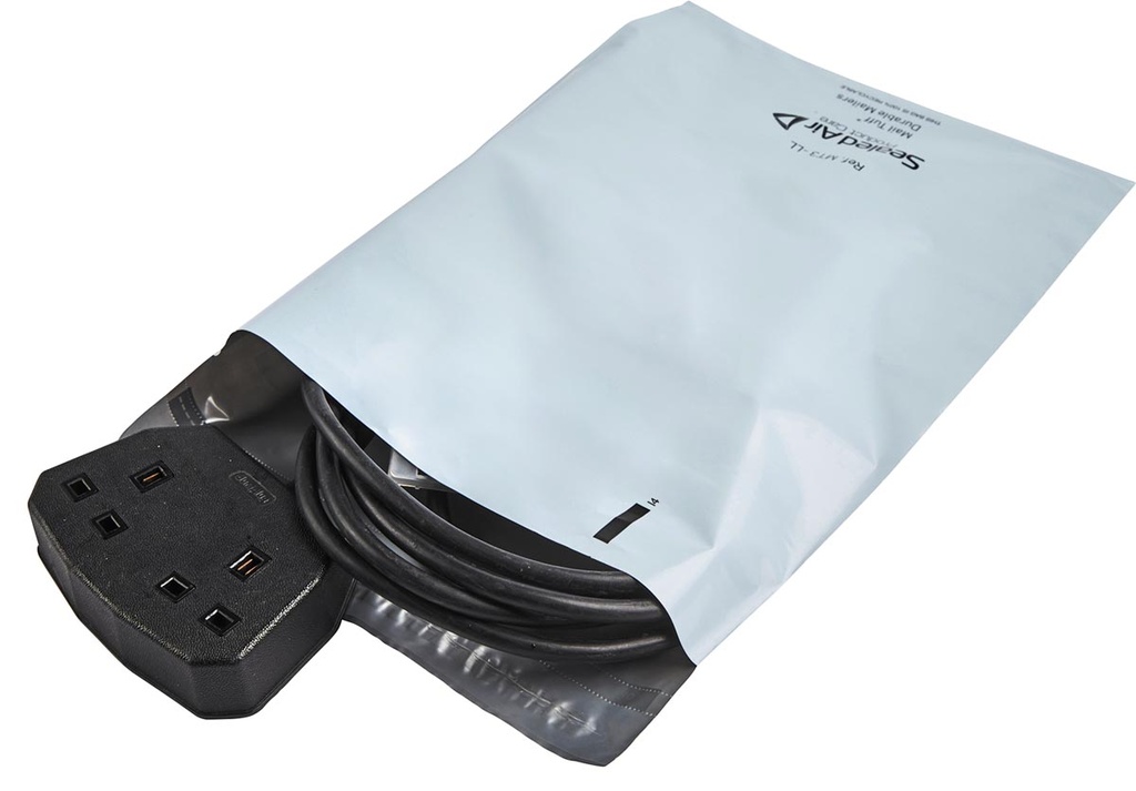 Luchtkussenenveloppen Mail Lite Tuff Polythyleen D/1 180x260mm wit ( 100)