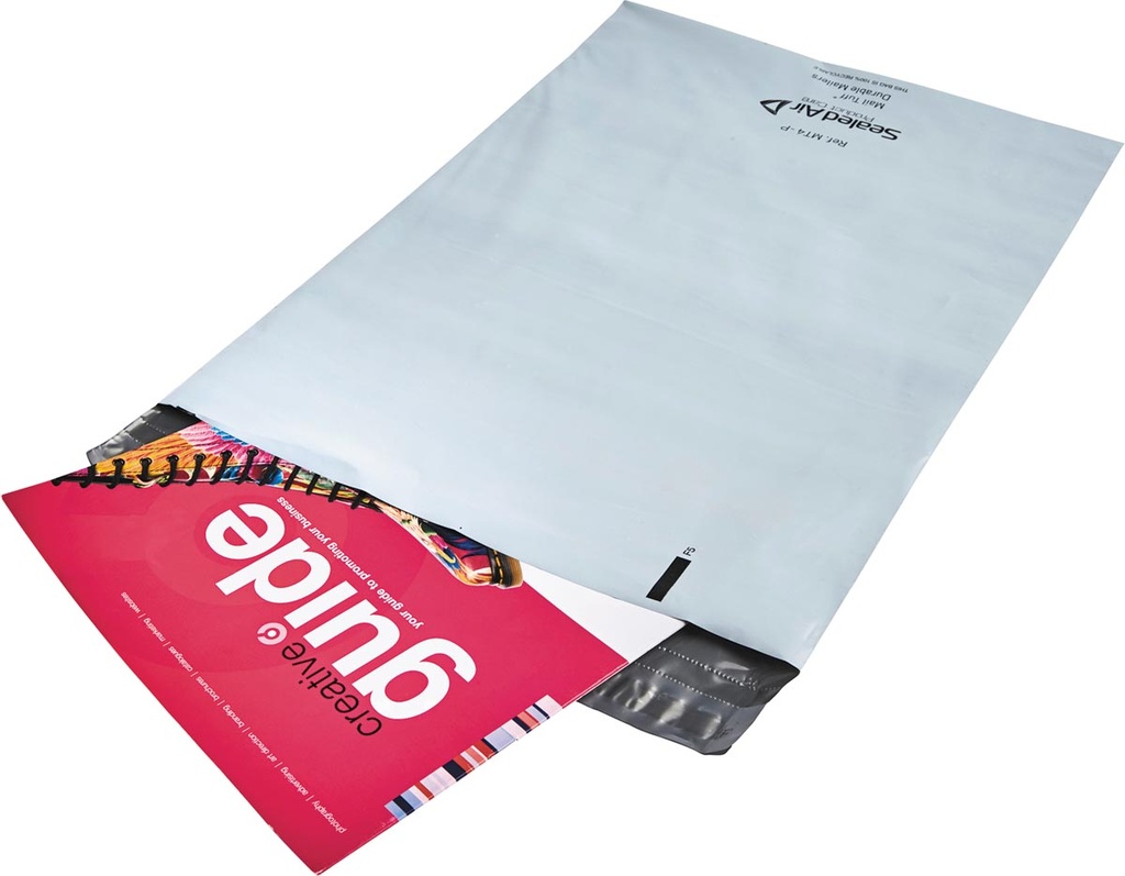 Luchtkussenenveloppen Mail Lite Tuff Polythyleen c/0 150x120mm wit ( 100)