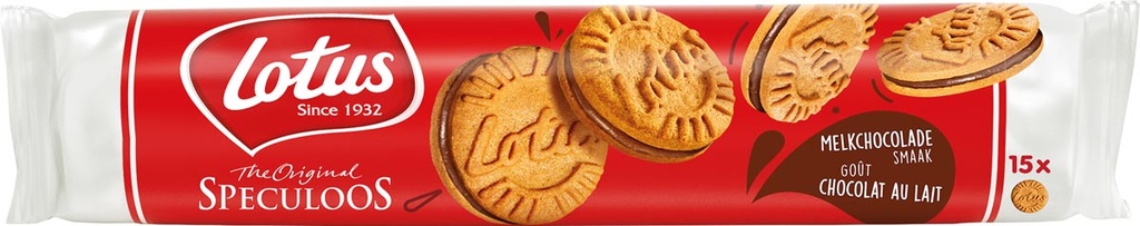 Gevulde speculoos Lotus 150g met chocoladecrème