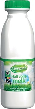 Halfvolle melk Campina PET 50cl (6)