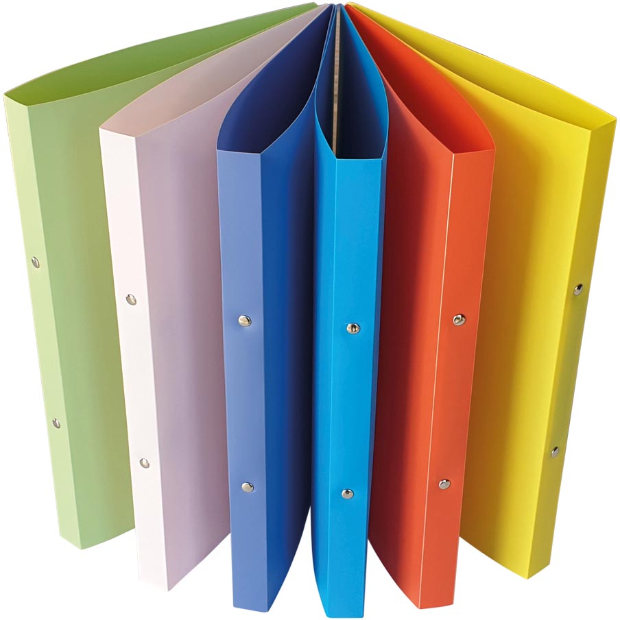 Ringmap Bronyl Sorbet A4 ringen 16mm PP assori