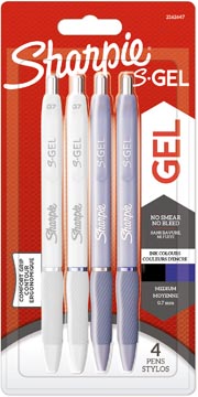 Gelroller Sharpie S-Gel Fashion mix medium punt assorti (4)