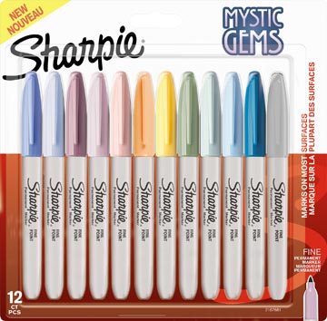 Permanente markers Sharpie Mystic Gems assorti(12)