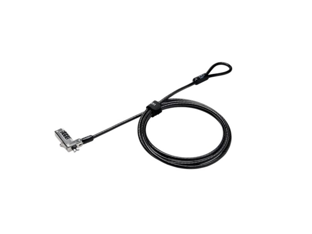 Laptopslot cijferslot Kensington slim combination laptop lock for standard security slots - resettable T-Bar