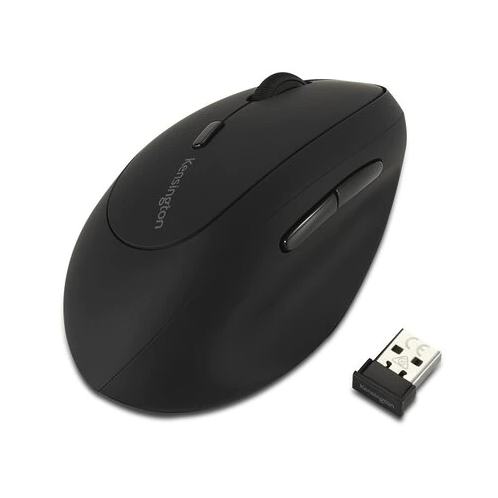 Ergonomische muis draadloos Kensington Pro Fit linkshandig zwart
