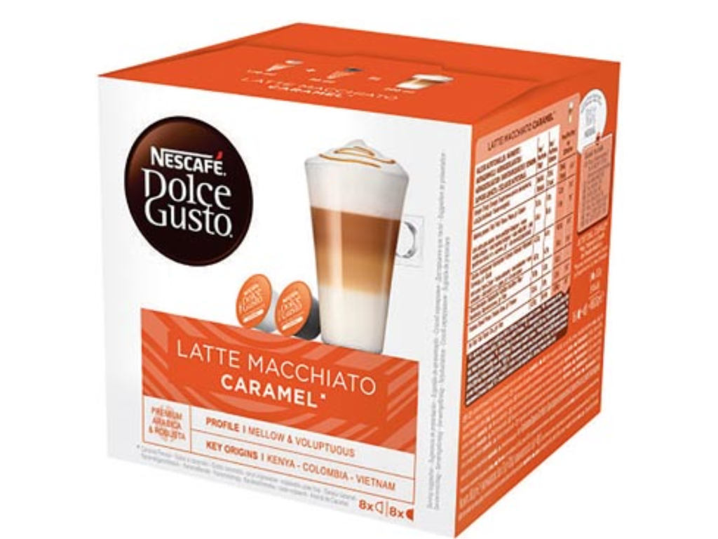 Koffiecapsules Nescafé Dolce Gusto Latte Macchiato Caramel (16)
