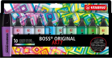 Markeerstift Stabilo Boss Arty assorti (10)