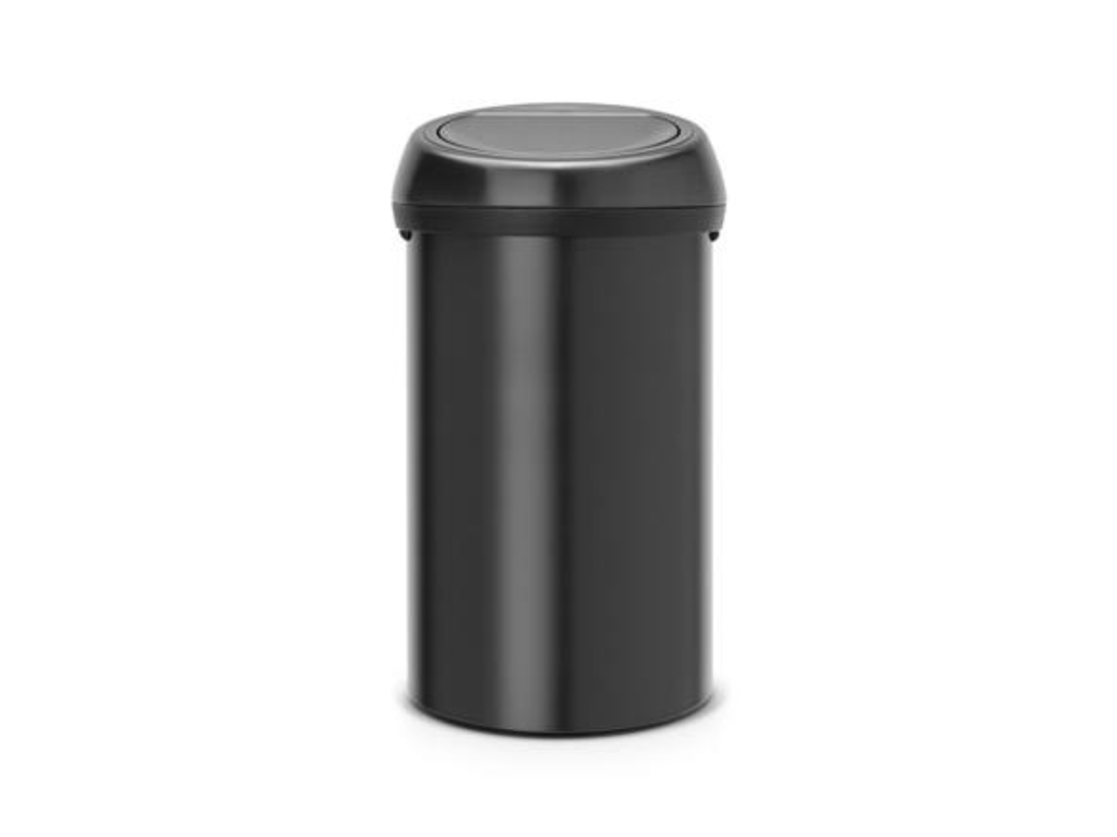 Afvalbak Brabantia soft touch met sensor 60l zwart