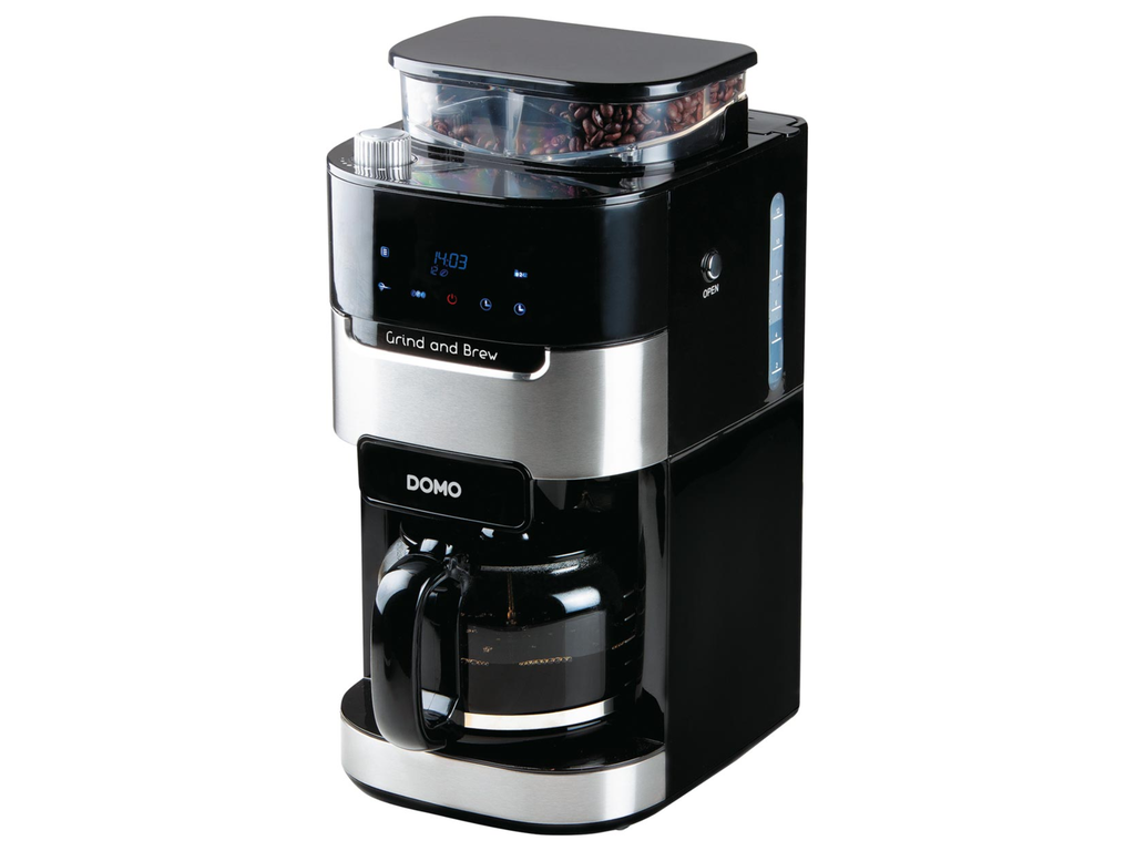Digitaal Koffiezetapparaat Grind and Brew Domo 1,5 l Zwart