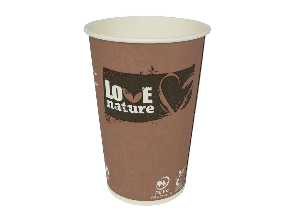 Drinkbeker Love Nature karton 180ml (80)