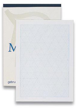 Isometrisch grafisch papier Mercurius A4 50vel