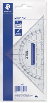 Geodriehoek met afneembaar handvat Staedtler 16cm