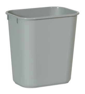 Vuilbak Rubbermaid 12,9L grijs