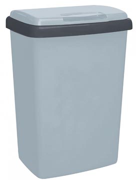 Vuilbak Curver Top-Fix 50L grijs