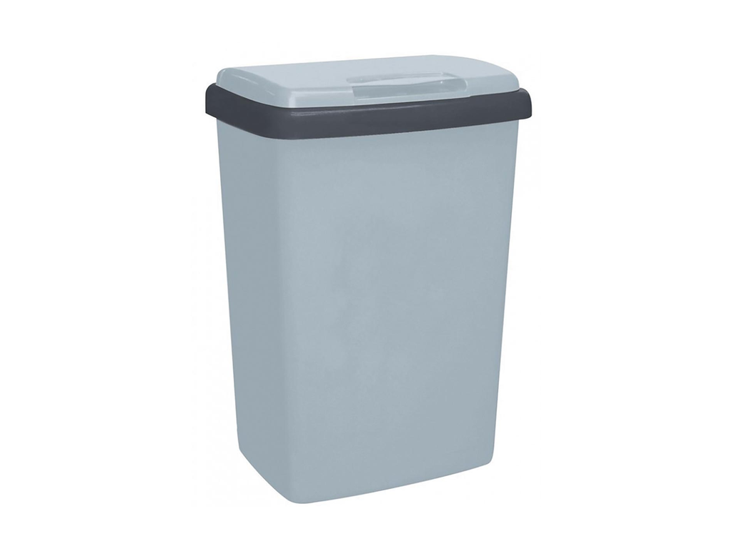 Vuilbak Curver Top-Fix 50L grijs
