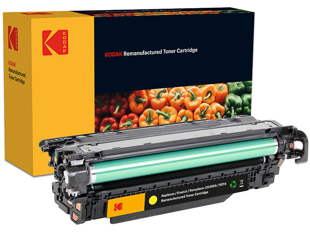 Toner Kodak voor HPCE402A yellow