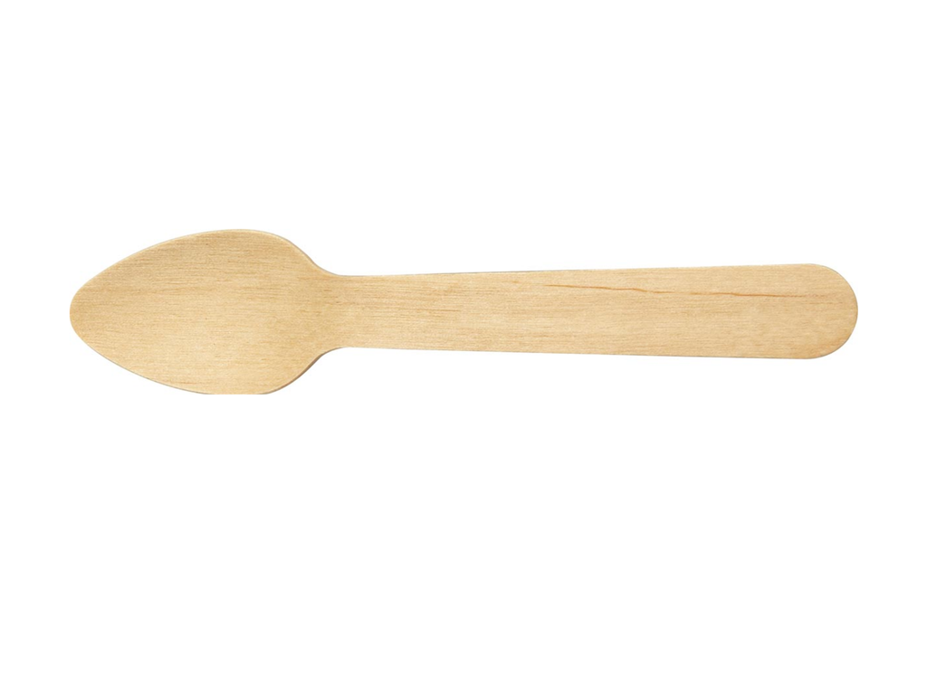 Koffielepel uit hout 11cm (250)