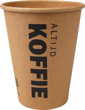 Beker uit Karton Altijd Koffie 300 ml (50)