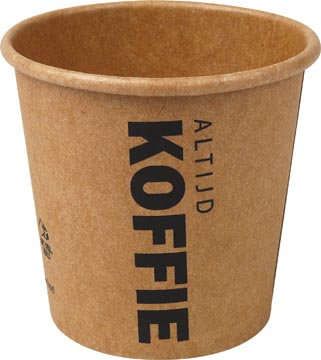 Beker uit Karton Altijd Koffie 118 ml (50)