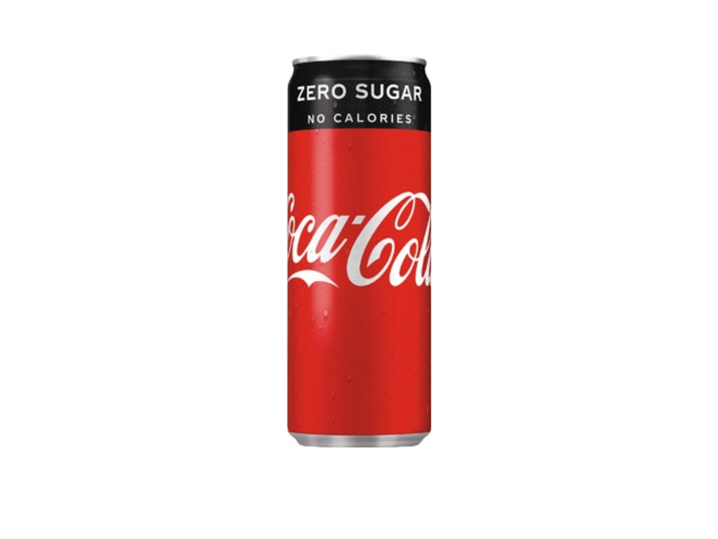 Frisdrank Coca-Cola Zero 25cl sleek blik (24)