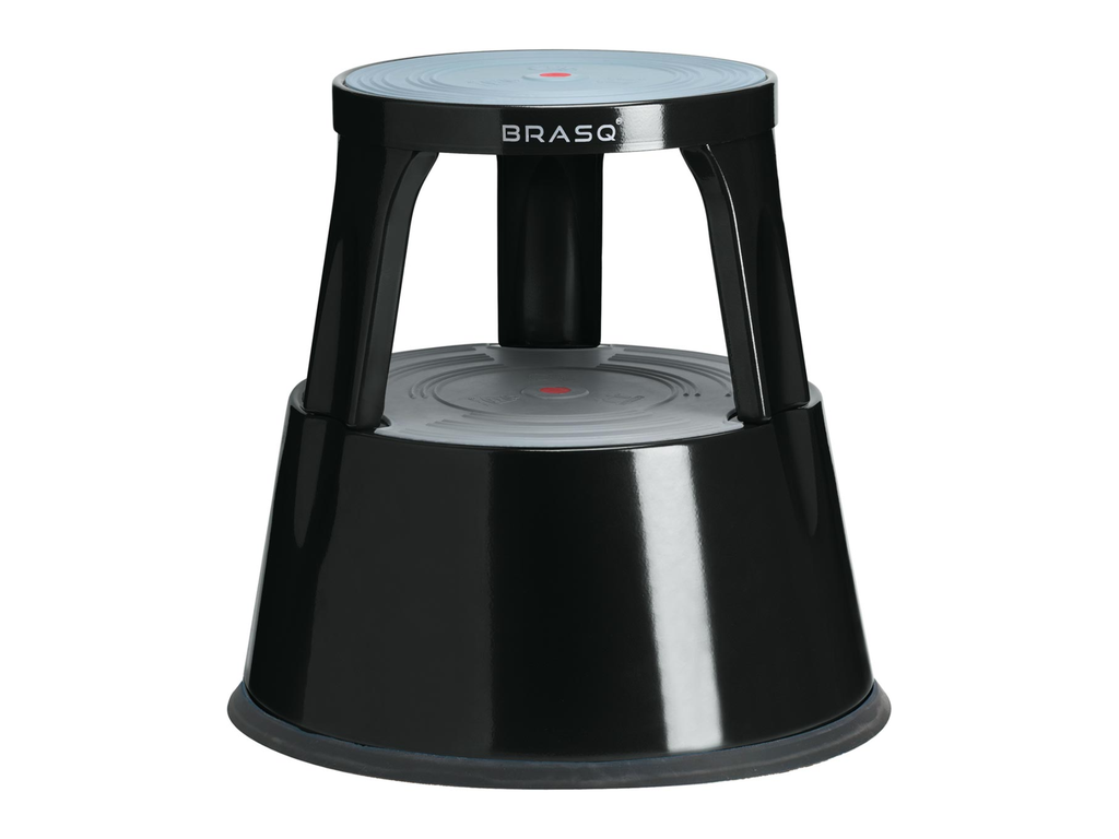 Rolkruk uit metaal Brasq Premium Zwart