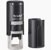 Tekstplaatje voor Trodat Printy 4612 met inktkussen