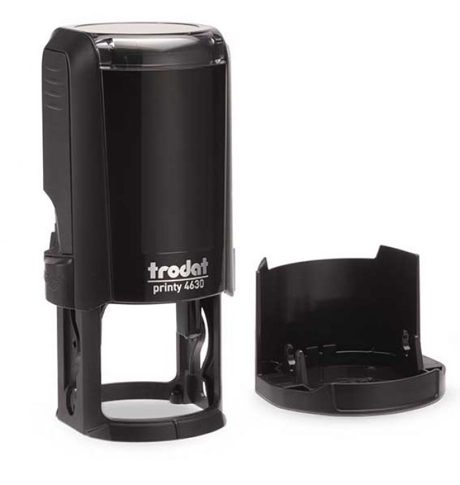 Tekstplaatje voor Trodat Printy 4630 met inktkussen