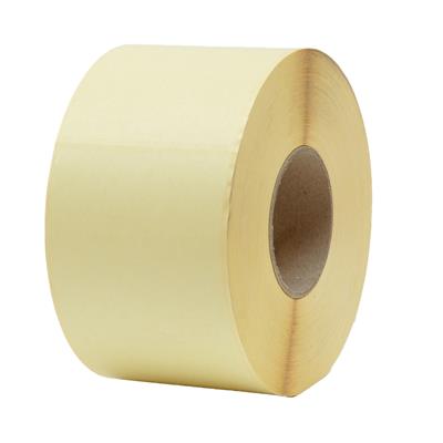 Etiket op rol 101x152mm met perfo wit permanent (1100)