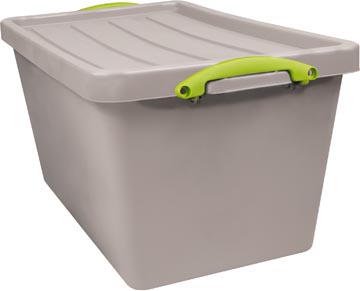 Opbergdoos Really Useful Box Recycled 56l Nestbaar Grijs