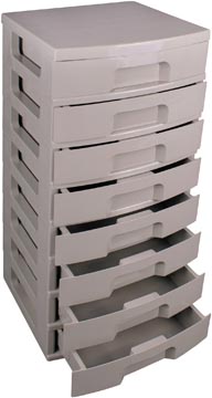 Ladenblok Really Useful Box 8 x 9,5l Grijs