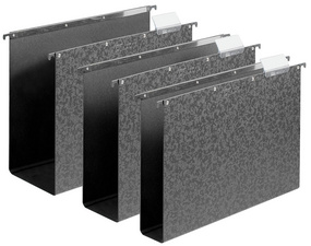 Hangmap Elba hardboard A4 330mm 80mm bodem Zwart