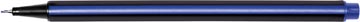 Fineliner Q-Connect 0,4mm Driehoekig Blauw