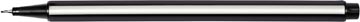 Fineliner Q-Connect 0,4mm Driehoekig Zwart
