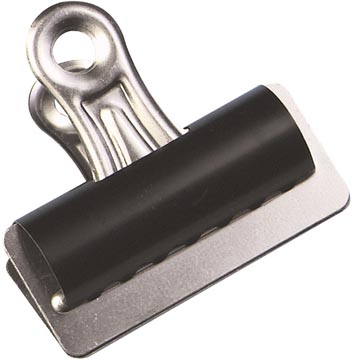 Bulldgclip Q-Connect 75mm Zwart (10)