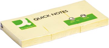 Quick Notes Q-Connect 38 x 51 mm 100 vel Geel (3)