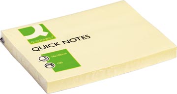 Quick Notes Q-Connect 76 x 102 mm 100 vel Geel