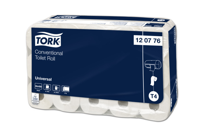 Toiletpapier Tork Universal T4 2-laags 400vel (30)