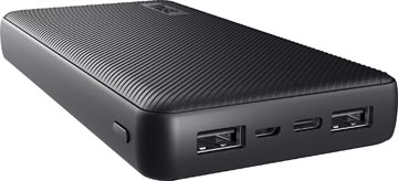 Powerbank Trust Primo Eco 20 000 mAh zwart