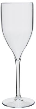 Tritan champagneglas Venus kunststof 6 st