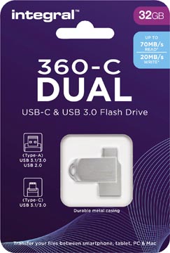 Integral 360-C Dual USB3 32GB