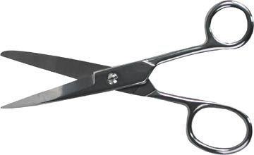 Schaar Desq 18cm verchroomd asymmetrische ogen