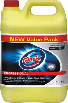 Glorix Pro formula Toiletreiniger dikke bleek original met chloor (5l)