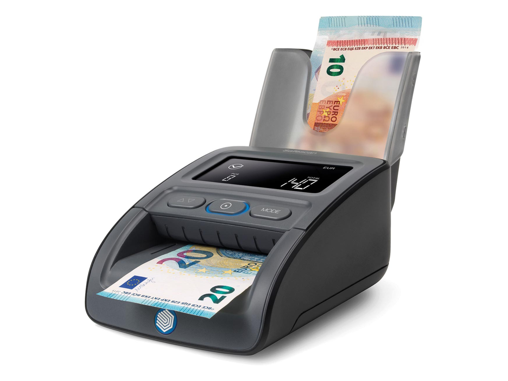 Valsgelddetector Safescan 155S met 7-voudige valsgelddetectie