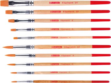Aquarelpenselen Talens Art Creaction polyester assorti (10)