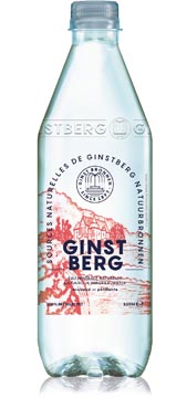 Water Ginstberg natuurlijk mineraalwater bruisend fles van 50cl (12)
