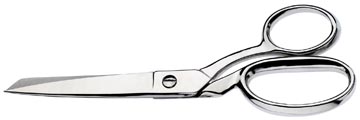 Stofschaar Westcott Clauss RVS 21cm voor lichte stof