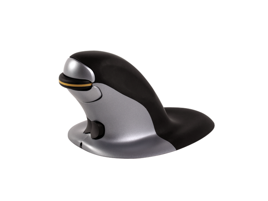 Ergonomische muis draadloos Fellowes Penguin large links- en rechtshandig