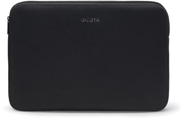 Laptophoes Dicota Sleeve skin perfect voor laptops tot 13,3" zwart
